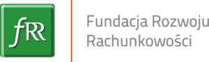 Logo Fundacja Rozwoju Rachunkowości – kursy rachunkowe