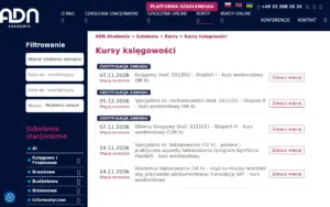 ADN Akademia – kursy księgowości