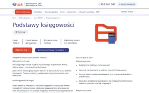 Żak – Podstawy księgowości kurs online